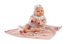 Antonio Juan Muñeca Baby Love Reborn Conjunto de Punto 50 cm