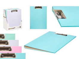 Pincello Carpeta A4 Sujetahojas Color Pastel Surtidos 23x32x2.5 cm (Set de 36)