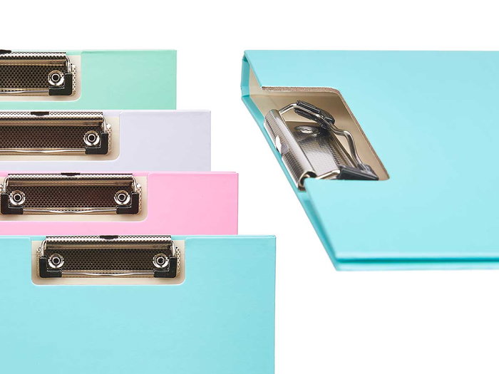 Pincello Carpeta A4 Sujetahojas Color Pastel Surtidos 23x32x2.5 cm (Set de 36)