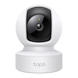 TP-Link Tapo C212 Cámara de seguridad IP interior, inalámbrica y alámbrica, visión nocturna, 3 MP, blanco