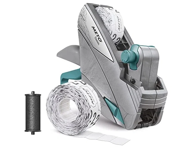 Meto Classic S 626/12 Etiquetadora de 6 caracteres alfanuméricos