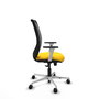PIQUERAS Y CRESPO Silla de oficina Zulema Sincro Amarillo y Negro