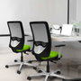 PIQUERAS Y CRESPO Silla de oficina Zulema Sincro Amarillo y Negro