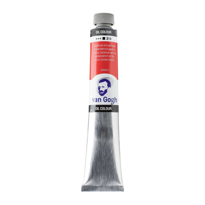 Van Gogh Rojo Cadmio Medio 314 Óleo 60 ml Van Gogh Rojo Cadmio Medio 314 Óleo 60 ml
