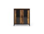 Giner y Colomer Aparador de Madera de Mango y Metal Negro 87 cm