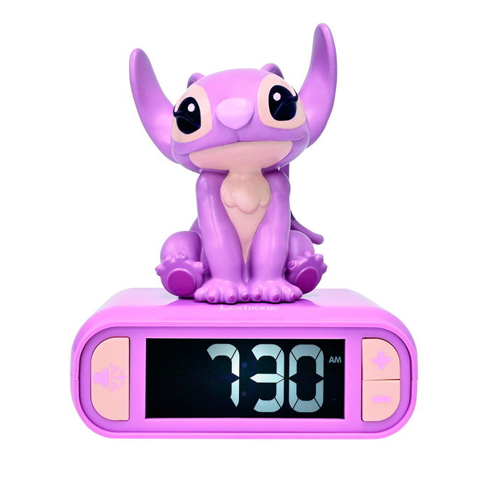 Lexibook Despertador Luminoso Disney Stitch RL800D1 con Luz Nocturna y 6 Tonos Lexibook Despertador Luminoso Disney Stitch RL800D1 con Luz Nocturna y 6 Tonos