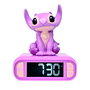 Lexibook Despertador Luminoso Disney Stitch RL800D1 con Luz Nocturna y 6 Tonos