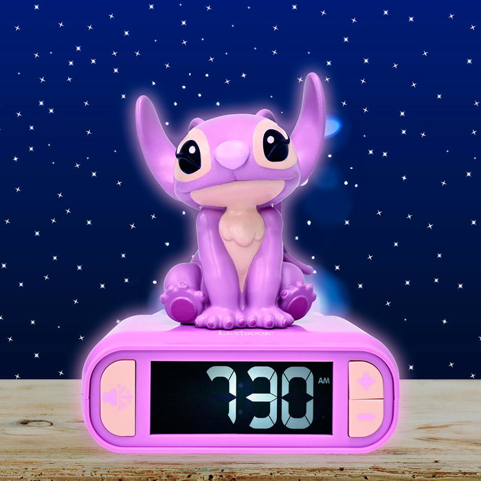 Lexibook Despertador Luminoso Disney Stitch RL800D1 con Luz Nocturna y 6 Tonos Lexibook Despertador Luminoso Disney Stitch RL800D1 con Luz Nocturna y 6 Tonos