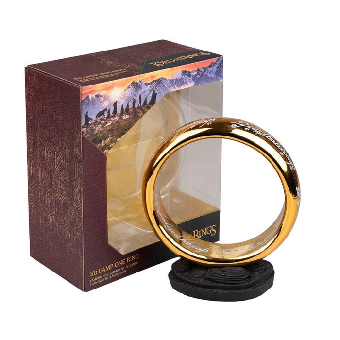 El Señor de los Anillos Lámpara con USB-C One Ring