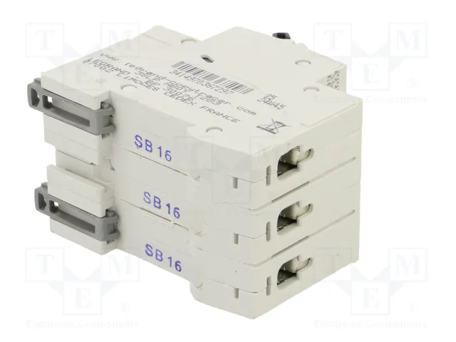 LEGRAND Interruptor magnetotérmico RX3 16A 3P Caract B