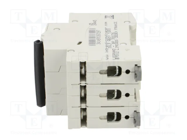 LEGRAND Interruptor magnetotérmico RX3 16A 3P Caract B
