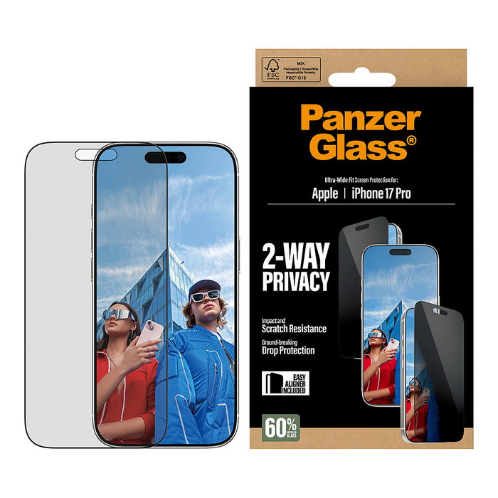 Panzerglass Protector Privacy iPhone 17 Pro Cristal Templado Panzerglass Protector Privacy iPhone 17 Pro Cristal Templado