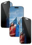 PanzerGlass Protector de pantalla 2-Way Privacy para iPhone 17 Pro Ultra-Wide Fit