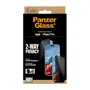 PanzerGlass Protector de Pantalla de Privacidad 2 Vías iPhone 17 Pro - Vidrio Templado con Aplicación sin Burbujas y Kit de Instalación - 1 pieza