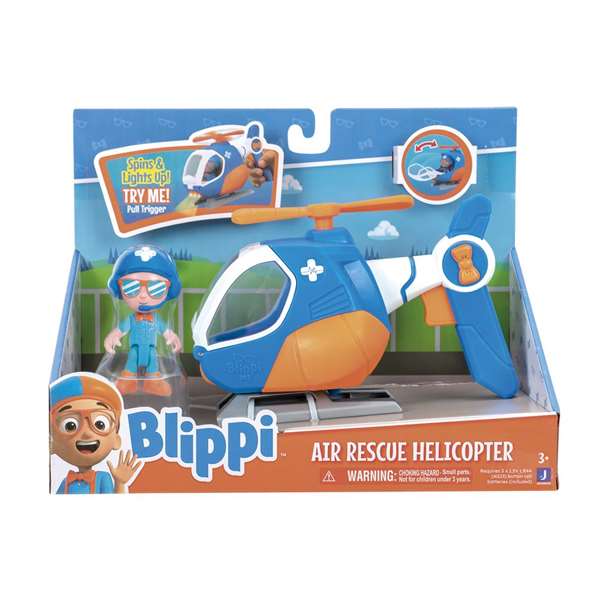 Helicoptero de rescate de blippi 22,9x11,4x38 cm Helicoptero de rescate de blippi 22,9x11,4x38 cm