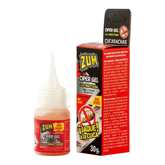 Zum Gel Insecticida Cebo Cucarachas 30g Interior Exterior Hosteleria Zum Gel Insecticida Cebo Cucarachas 30g Interior Exterior Hosteleria