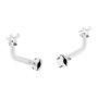 Oplite ScreenLockPro R8/S8 Soporte para monitor de simulador blanco