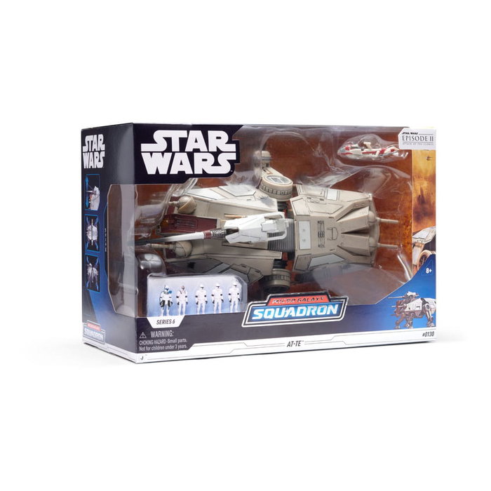 Jazwares Star Wars Vehículo Dreadnaught Class AT-TE con Figura