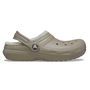 Zuecos Crocs Classic Lined Clog K Marrón S