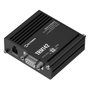 Teltonika TRM142 Módem 4G-LTE Negro Industrial Montaje Pared/Carril DIN Aluminio
