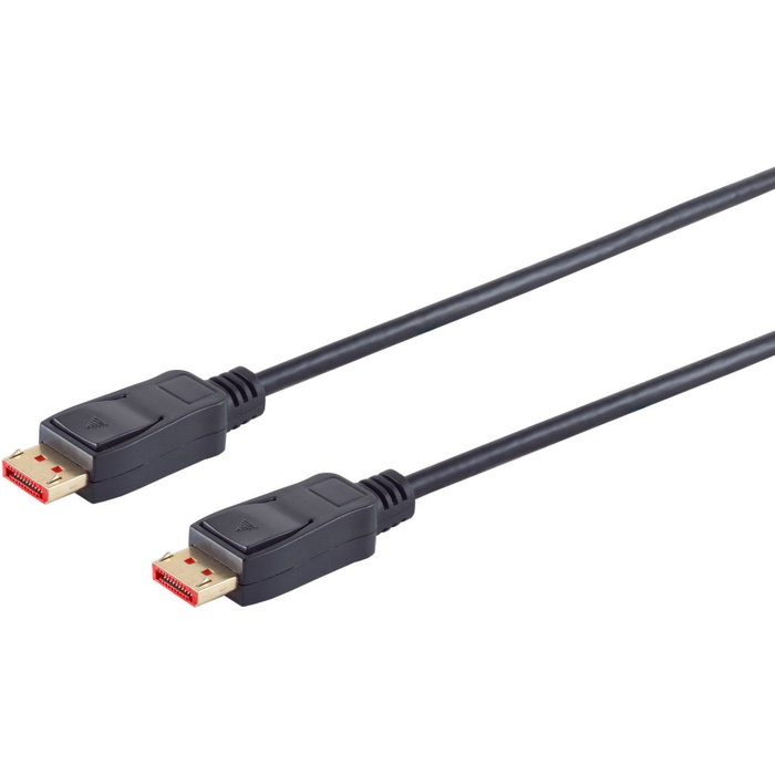S-Impuls Cable DisplayPort 1.4 8K 0,5m Negro S-Impuls Cable DisplayPort 1.4 8K 0,5m Negro