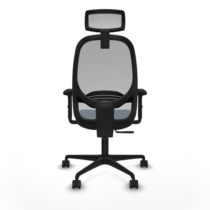 PIQUERAS Y CRESPO Silla de oficina Cilanco con mecanismo Sincro, Azul marino y Gris PIQUERAS Y CRESPO Silla de oficina Cilanco con mecanismo Sincro, Azul marino y Gris