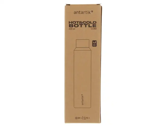 Antartik Botella portalíquidos Antartik Core isotérmica negra 600 ml