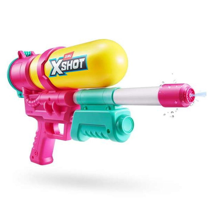 Zuru X-Shot Retro 80's Super Splash Pistola de agua de carga rápida