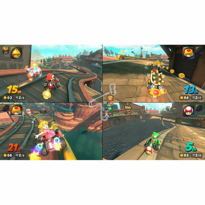 Nintendo Switch 2 Negro con Mario Kart World (Código)