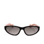 Moncler Gafas ML0115 005 Gafas de Sol Ovaladas Unisex de Plástico 135 mm