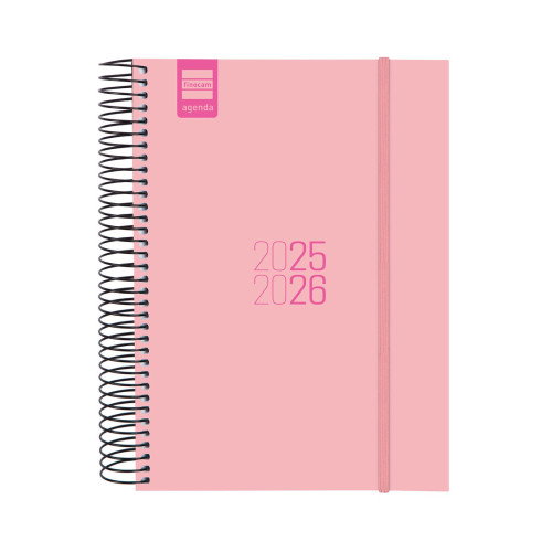 Finocam Agenda Escolar 2025-2026 E10-155X212 633120226 1 Día Página Rosa Espiral Metálica Goma Elástica Finocam Agenda Escolar 2025-2026 E10-155X212 633120226 1 Día Página Rosa Espiral Metálica Goma Elástica