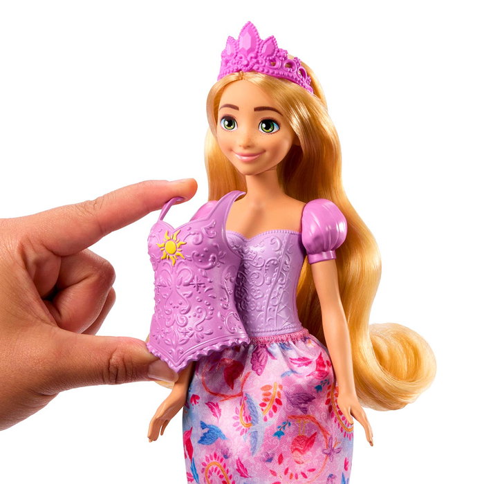 Mattel Muñeca Rapunzel Historias Mágicas JBG09 Disney Princess con 2 Atuendos y Accesorios para Niñas +3 Años Mattel Muñeca Rapunzel Historias Mágicas JBG09 Disney Princess con 2 Atuendos y Accesorios para Niñas +3 Años