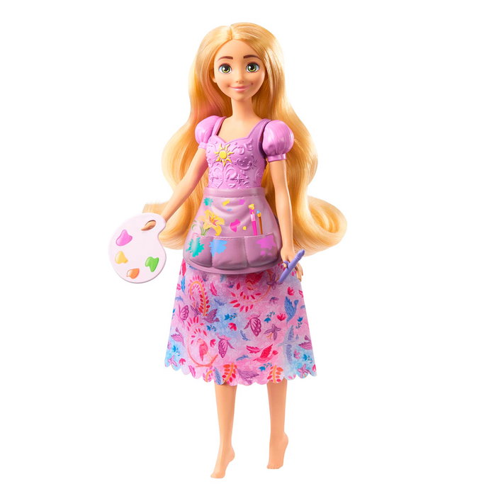 Mattel Muñeca Rapunzel Historias Mágicas JBG09 Disney Princess con 2 Atuendos y Accesorios para Niñas +3 Años Mattel Muñeca Rapunzel Historias Mágicas JBG09 Disney Princess con 2 Atuendos y Accesorios para Niñas +3 Años