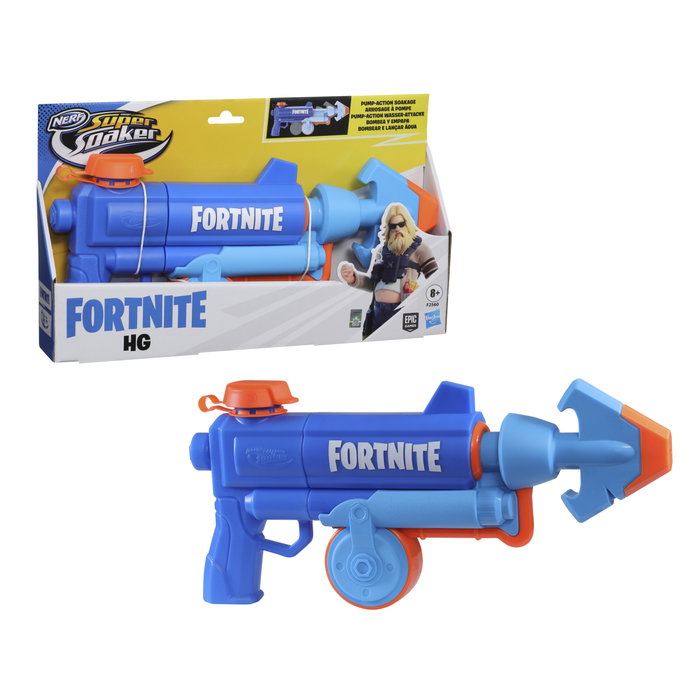 Nerf Super Soaker Fortnite HG Pistola de Agua Nerf Super Soaker Fortnite HG Pistola de Agua