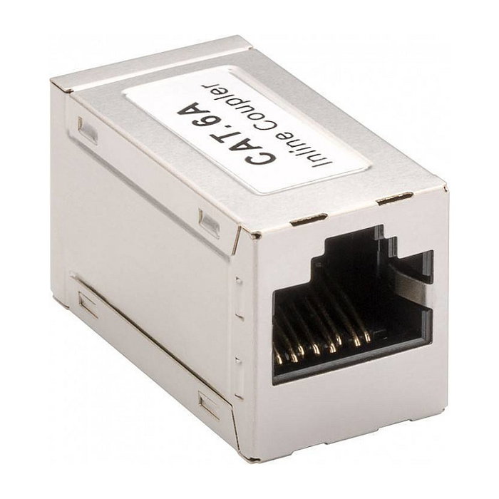 Goobay 72499 Adaptador LAN RJ46/RJ45 CAT 6A
