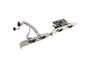 Lanberg PCE-DB9-004 con 4 puertos serie DB9 hembra