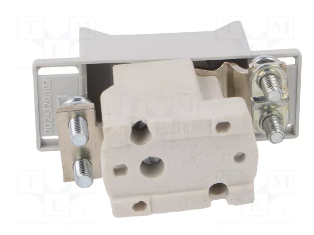 ETI POLAM Base de fusible D02 para raíl DIN 63A 400VAC 1 polo
