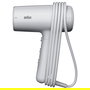 Braun Secador de pelo Blanco 2100 W, Longitud cable 1.95 m, Control deslizante, 2 velocidades, 3 ajustes calor, Filtro extraíble