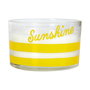 Home Deco Factory Vela Citronela Bain De Soleil 3 Mechas Estampado Limones Sunshine 280g Duración 20h