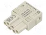 HARTING Han-Modular® Módulo Conector Hembra de 6 Pines