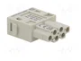HARTING Han-Modular® Módulo Conector Hembra de 6 Pines