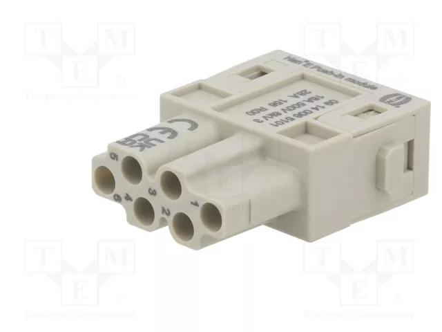 HARTING Han-Modular® Módulo Conector Hembra de 6 Pines