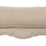 Banqueta Beige Dm-Madera Salón 137 X 45 X 74 cm