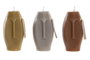 DKD Home Decor Surtido de Velas de Cera de Parafina 12 Unidades