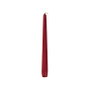 PAPSTAR Vela Cilíndrica de 25 cm Color Burdeos (Pack de 50)