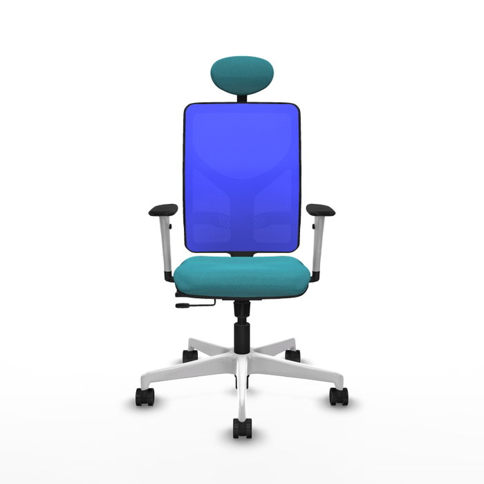 PIQUERAS Y CRESPO Silla de oficina Motilla con mecanismo Sincro/Traslack, Turquesa y Azul PIQUERAS Y CRESPO Silla de oficina Motilla con mecanismo Sincro/Traslack, Turquesa y Azul