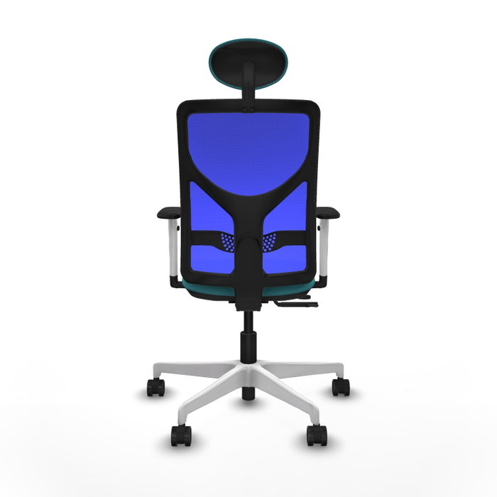 PIQUERAS Y CRESPO Silla de oficina Motilla con mecanismo Sincro/Traslack, Turquesa y Azul PIQUERAS Y CRESPO Silla de oficina Motilla con mecanismo Sincro/Traslack, Turquesa y Azul