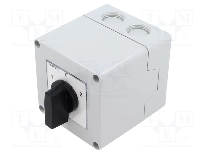 LOVATO ELECTRIC 7GN1211P Interruptor Reversible de 3 Posiciones 16A LOVATO ELECTRIC 7GN1211P Interruptor Reversible de 3 Posiciones 16A
