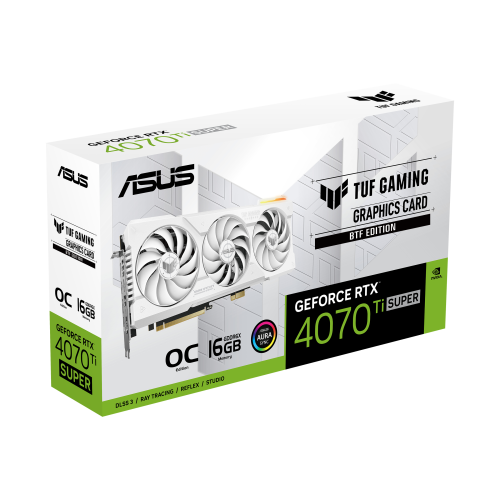 Tarjeta Gráfica Asus TUF-RTX4070TIS GEFORCE RTX 4070 TI SUPER 16 GB GDDR6X