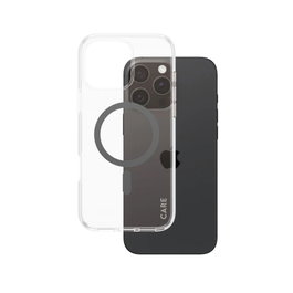Care CARE by PanzerGlass Flagship Case Urban Combat Transparente / Negro MagSafe para iPhone 16 Pro Max